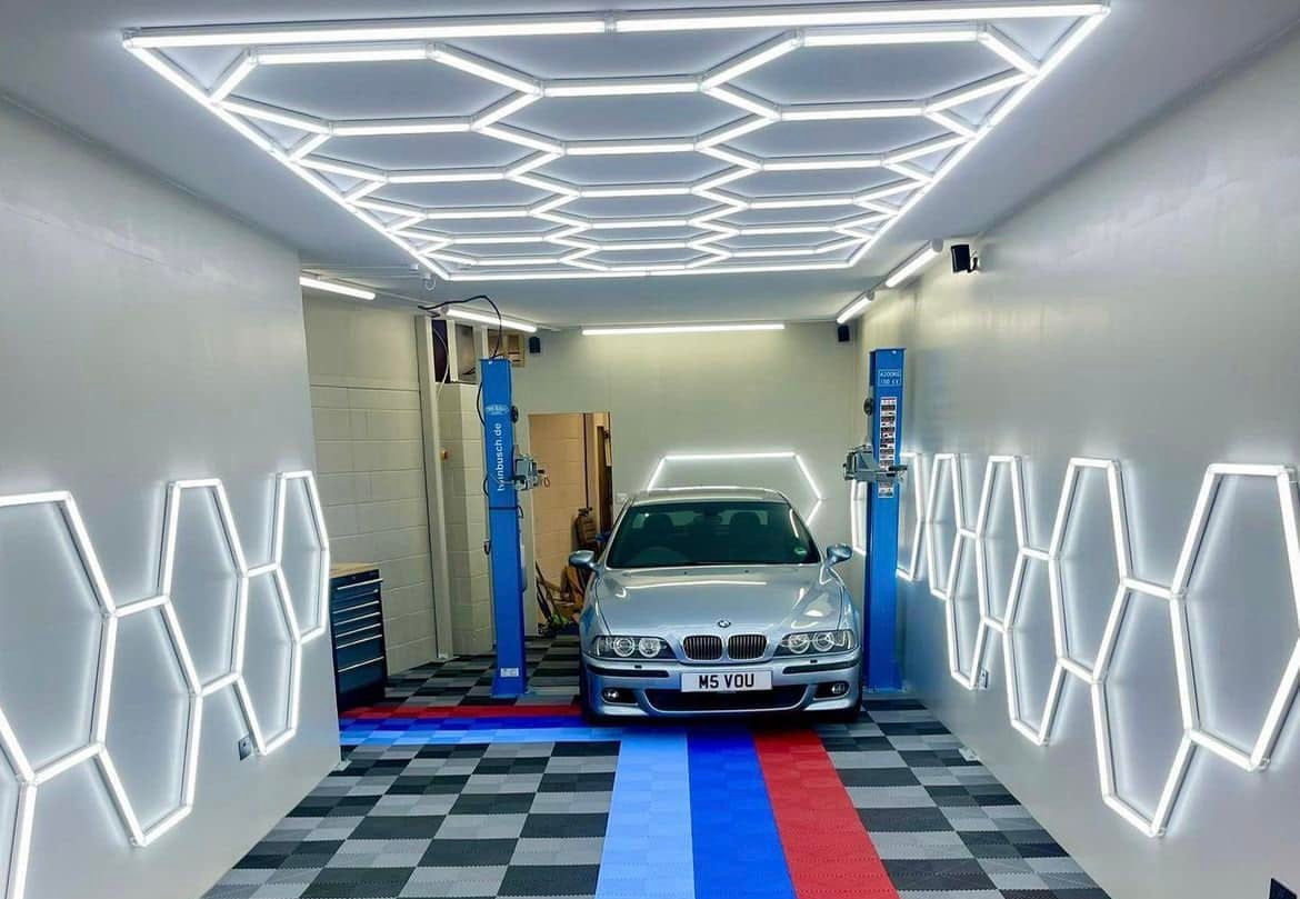 Jec-B® Hexagon Lights mit Rahmen