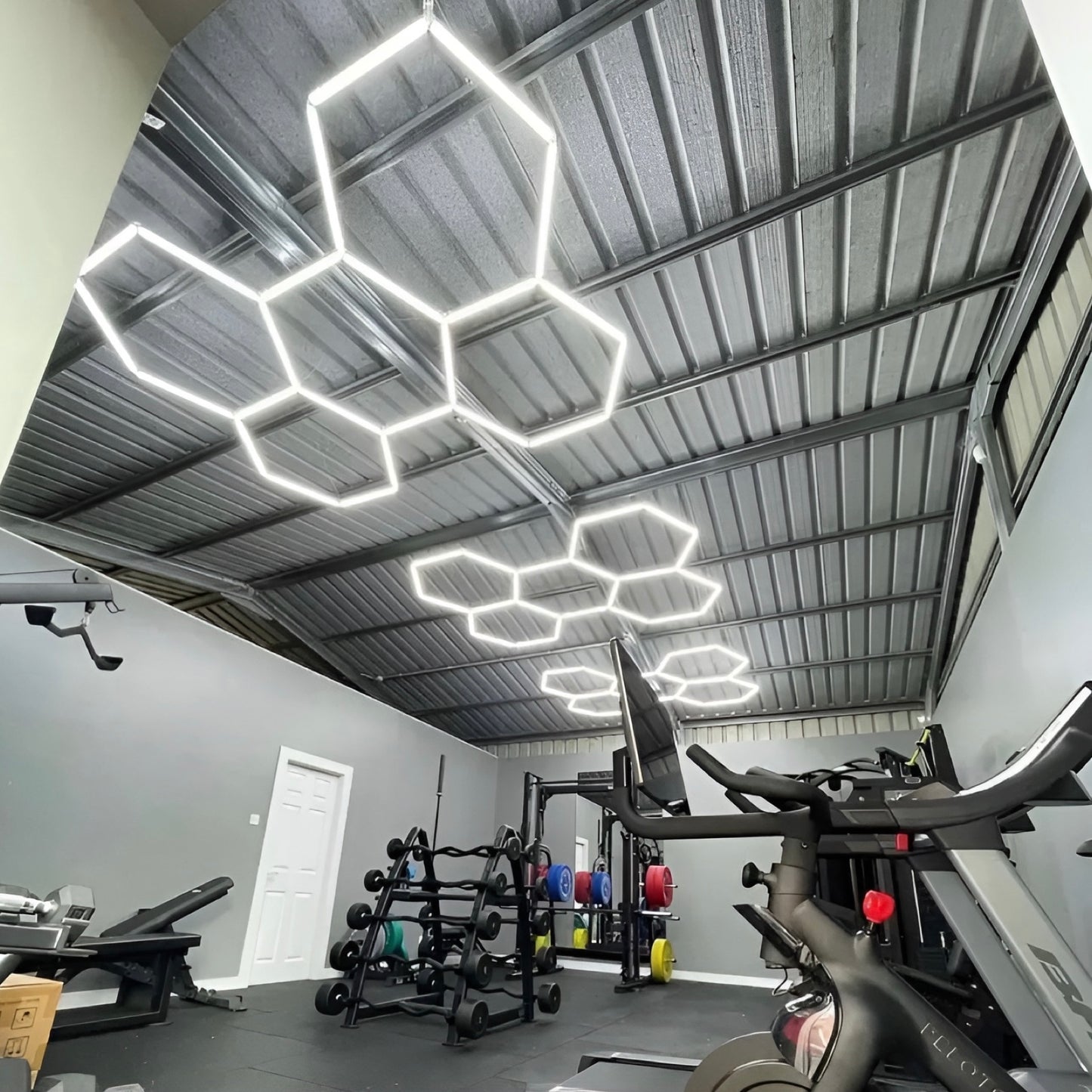 Jec-B® Hexagon Lights mit Rahmen