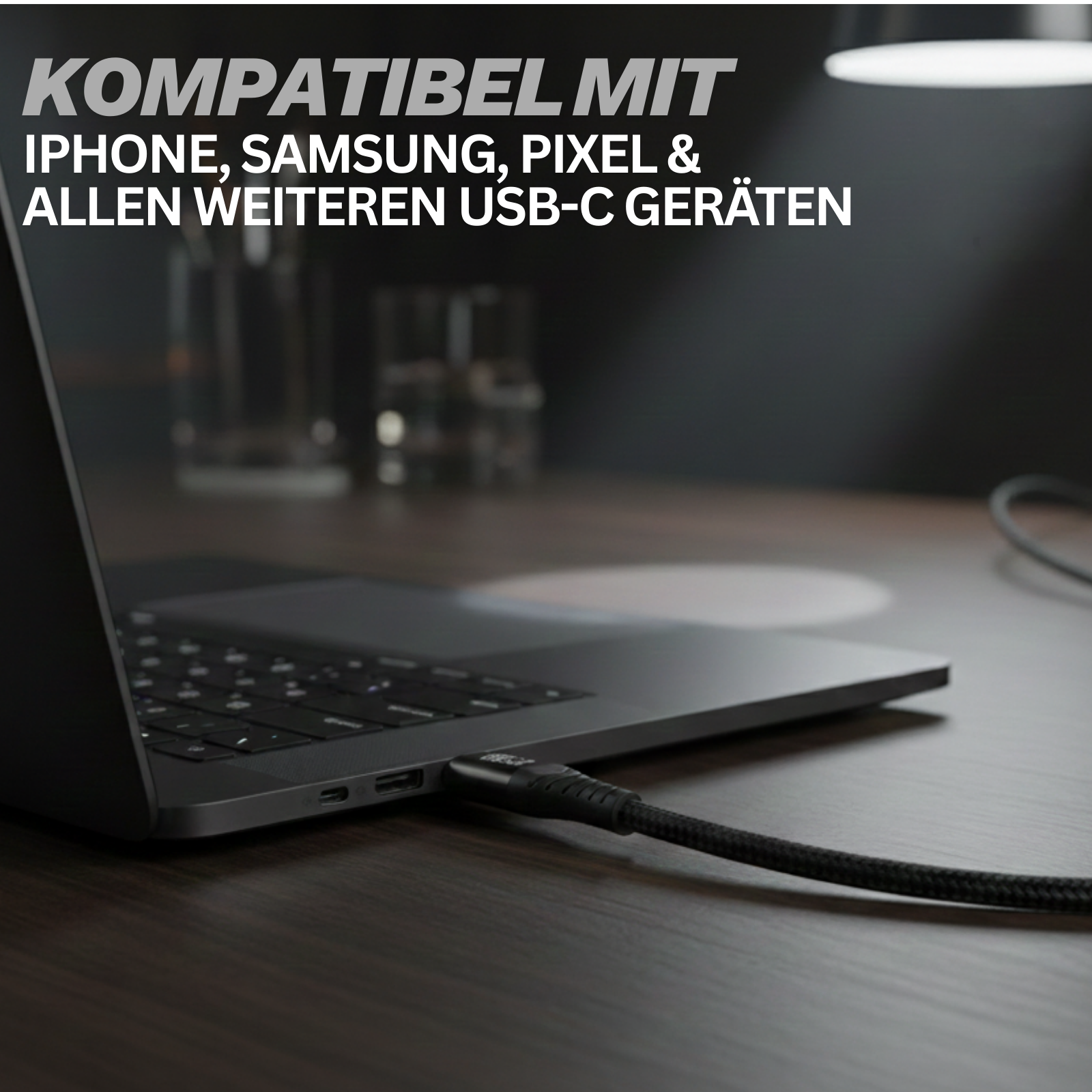 USB-A auf Lightning Ladekabel – Jec-B Schnellladekabel