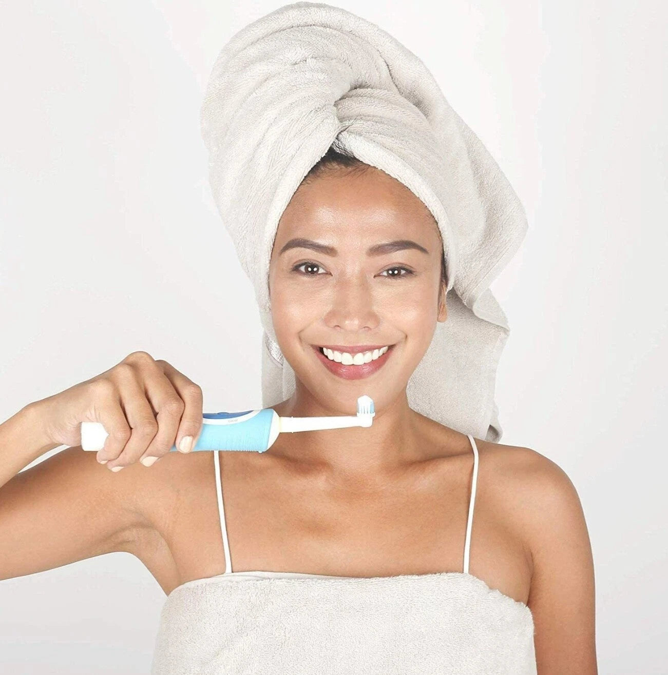 Jec-B Smile Aufsteckbürsten kompatibel mit Oral-B – 20er Set (Rundkopf, Precision Clean / CrossAction)